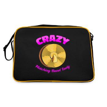 Fan Parade Minstrel Checkers - Retro Bag - black/gold - Back