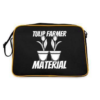 Tulips Tulips - Retro Bag - black/gold - Back