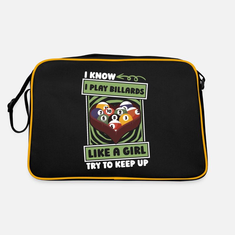 Billard Filles Sac Retro