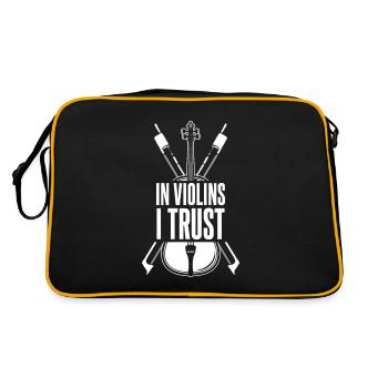 Violin Violin - Retro Bag - black/gold - Back