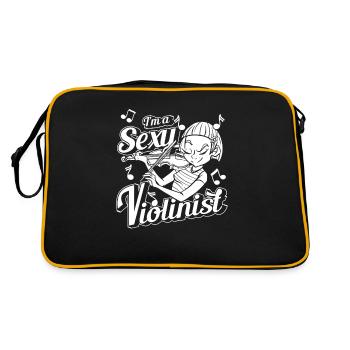 Violin Violin - Retro Bag - black/gold - Back