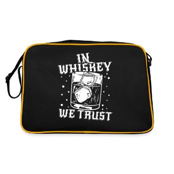 Whisky Whiskey - Retro Bag - black/gold - Back