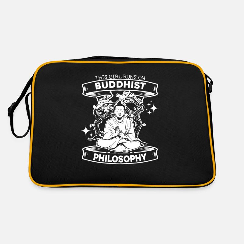 Bouddha bouddhiste drôle Sac Retro