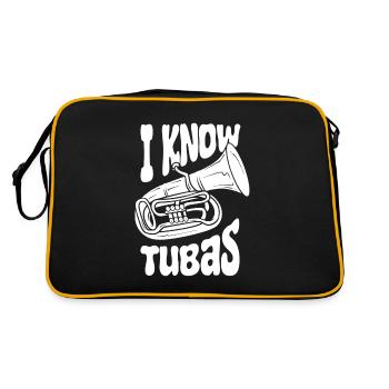 Fanfare Procession Tuba - Retro Bag - black/gold - Back