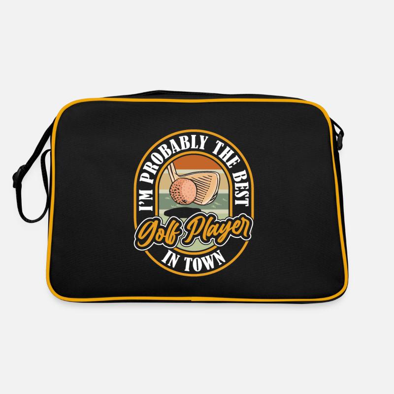 Golf Golfeur Golfing Cool Sac Retro