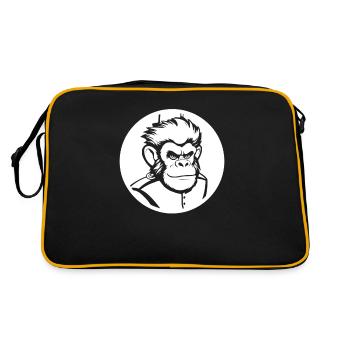 Fanfare de train de fans - Sac Retro - noir/or - Dos