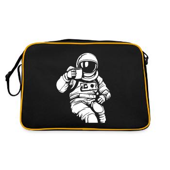 Coffee Cafe - Retro Bag - black/gold - Back
