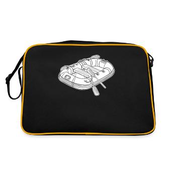 Rafting - Retro Bag - black/gold - Back