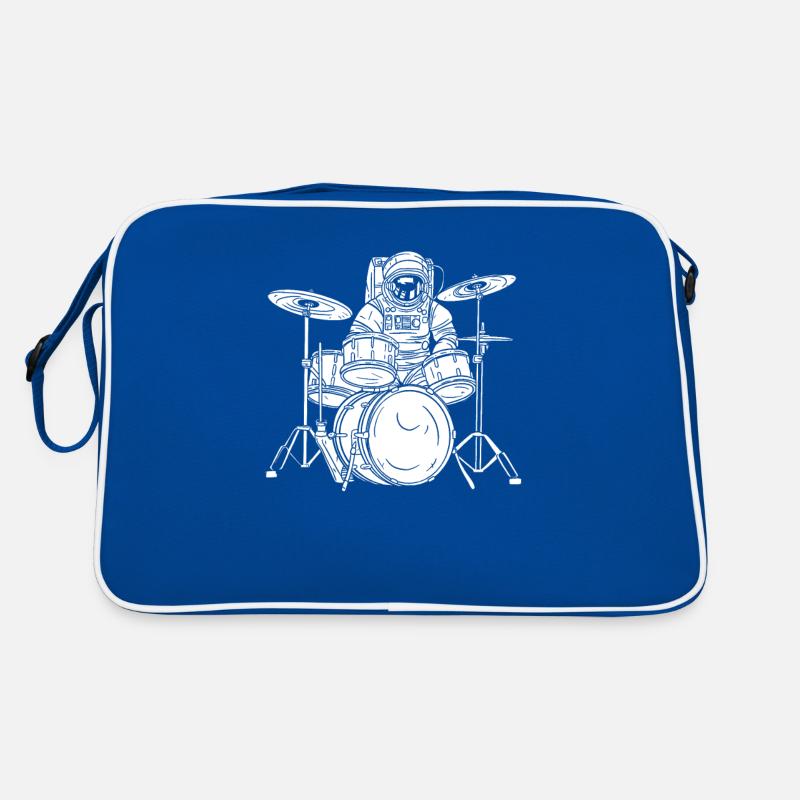 Drums Drummer Drummer Retro Bag