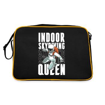 Parachutisme intérieur frais Indoor Fallschirmspringen - Sac Retro - noir/or - Dos