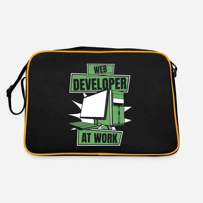 Développeur Web Webdeveloper Cool Sac Retro