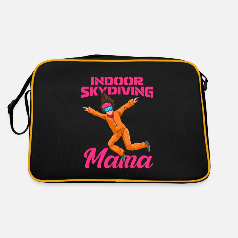 Indoor Skydiving Mutter Retro Tasche