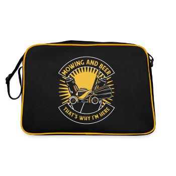 Hobby Gardener Garden Funny Garden Bière - Sac Retro - noir/or - Dos