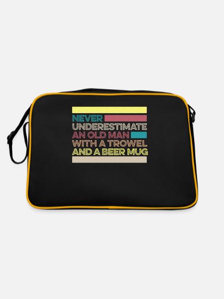 Hobby Gardener Garden Garden Beer - Retro Bag - black/gold - Back
