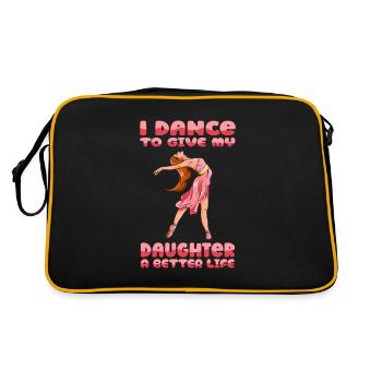 Mom Mother Mother Dance Mother - Retro Bag - black/gold - Back