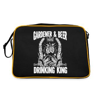 Hobby Gardener Garden King Garden Bière - Sac Retro - noir/or - Dos