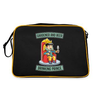 Hobby Gardener Garden Prinz Garden Bière - Sac Retro - noir/or - Dos