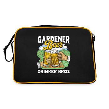 Hobby Gardener Garden Brothers Garden Beer - Sac Retro - noir/or - Dos