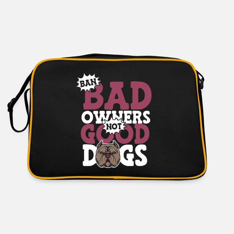 Pitbull Pitbull Ban Retro Bag