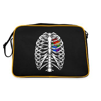 Genderfluide Cool - Retro Bag - black/gold - Back