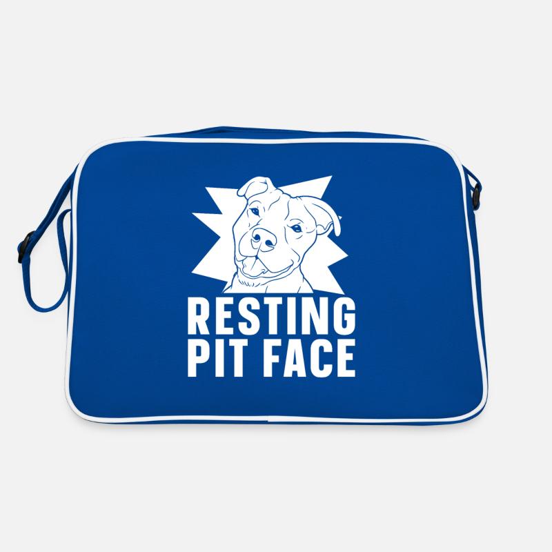 Pitbull Pitbull Interdiction Pitbull Repos Pit Face Sac Retro
