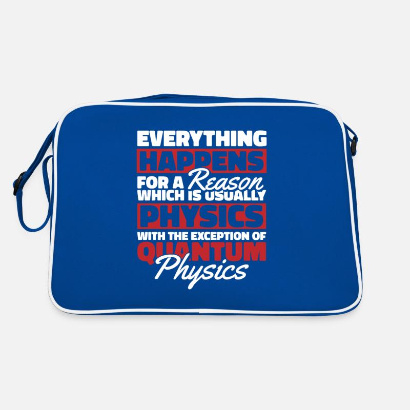 Physics Phyker Funny Quantum Physics Retro Bag