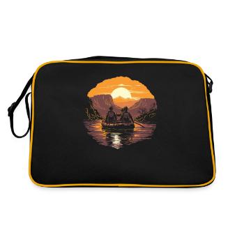 Rafting - Retro Bag - black/gold - Back