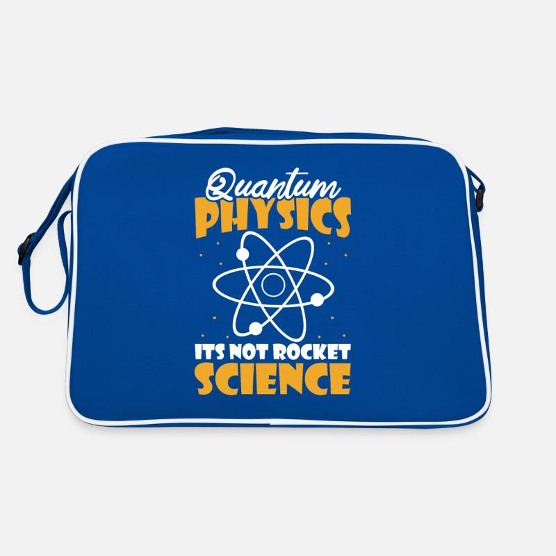Physics Physicists Humor Quantum Physics Retro Bag
