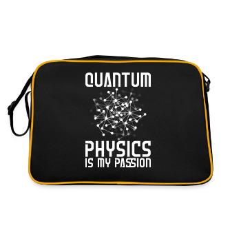 Physics Phykes Devotion Quantum Physics - Retro Bag - black/gold - Back