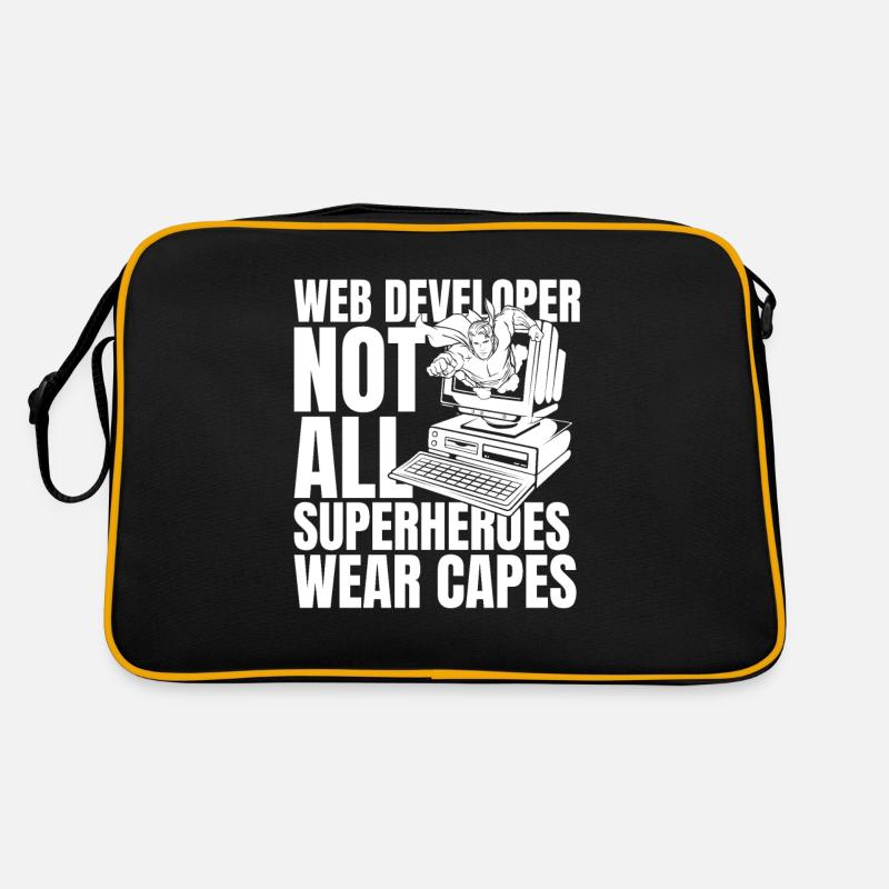 Web Entwickler Webdeveloper Retro Tasche