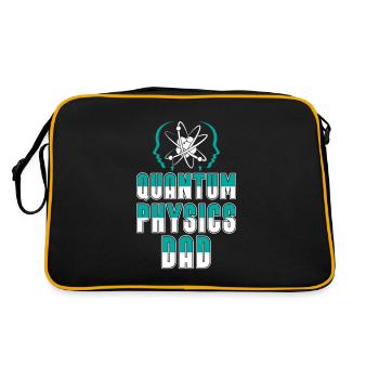 Physics Phyker Papa Quantum Physics - Retro Bag - black/gold - Back