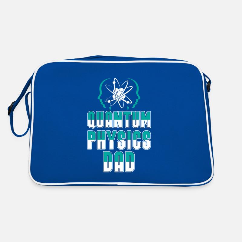 Physics Phyker Papa Quantum Physics Retro Bag