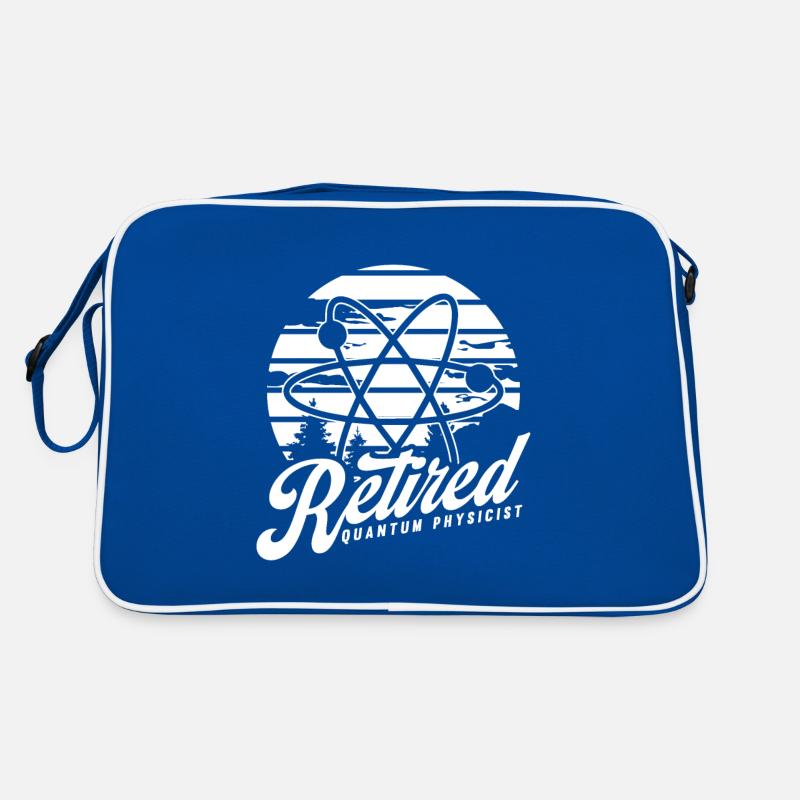 Physics Retired Physicist Quantum Physics Retro Bag