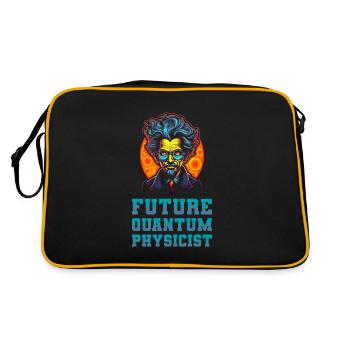 Physique Phyker Cool Physique quantique - Sac Retro - noir/or - Dos