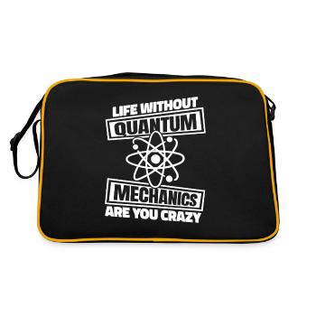 Physique Physiciens Physique quantique - Sac Retro - noir/or - Dos