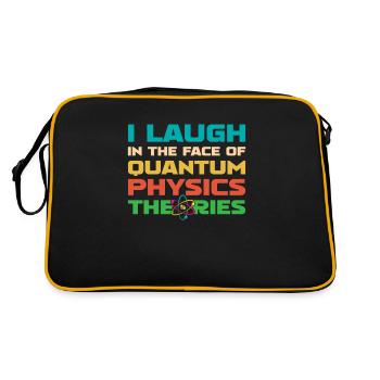 Physique Physiciens Physique quantique - Sac Retro - noir/or - Dos