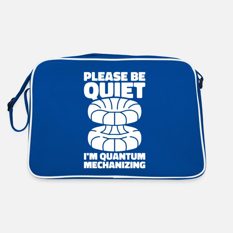Physics Phyker Funny Quantum Physics Retro Bag