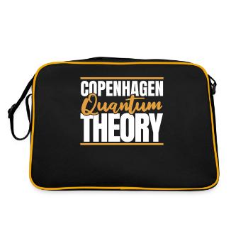 Physique Phyker Cool Physique quantique - Sac Retro - noir/or - Dos