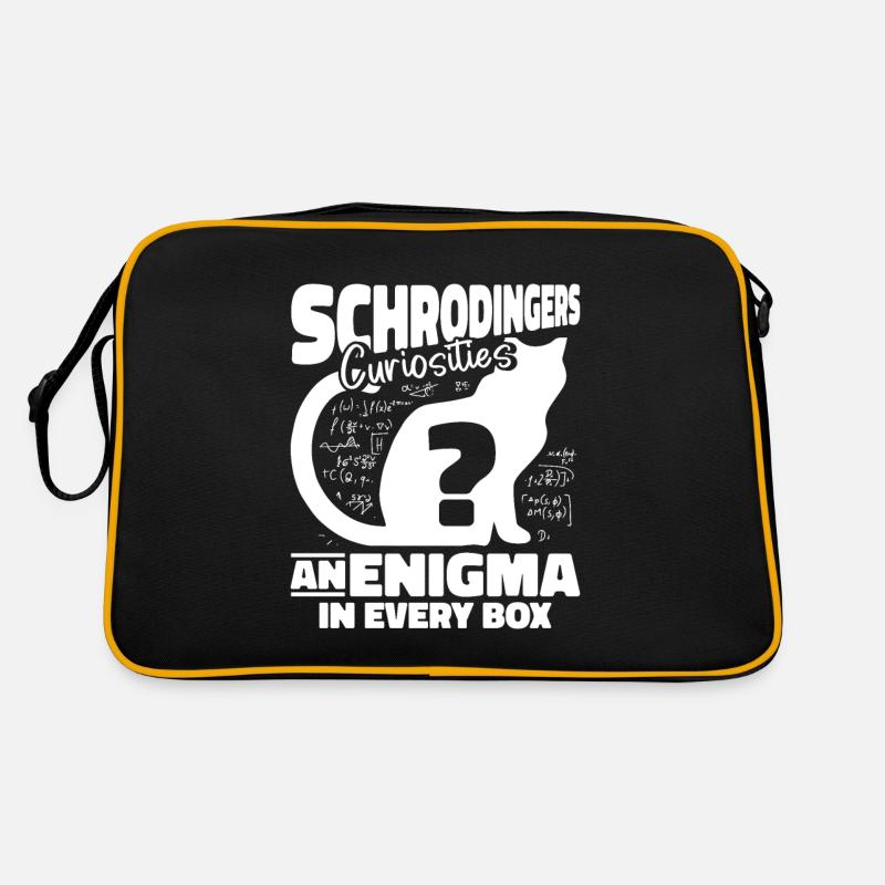 Physique Physiciens Physique quantique - Sac Retro - noir/or