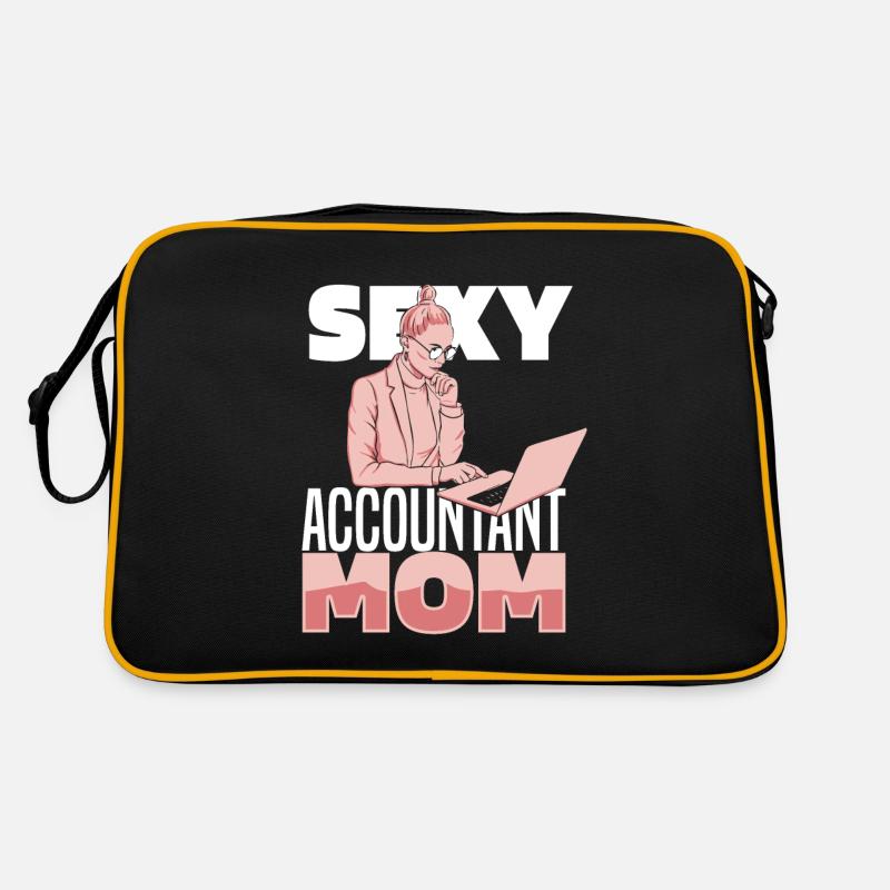 Buchhalter Steuerberater Mutter Retro Tasche