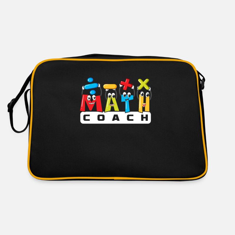 Math Teacher Math Teacher Math Tutor Retro Bag