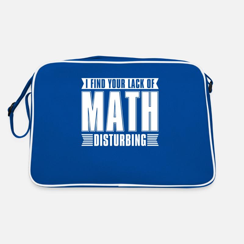 Math Teacher Math Teacher Funny Retro Bag
