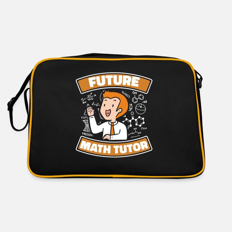 Math Teacher Math Teacher Math Tutor Retro Bag