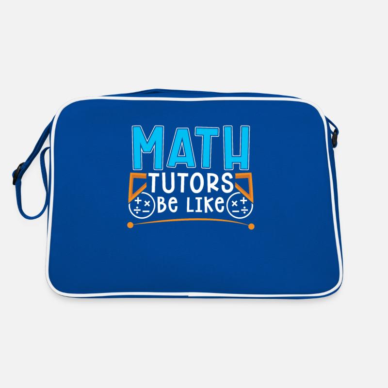 Professeur de mathématiques Professeur de mathématiques Drôle Sac Retro