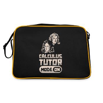 Math Teacher Math Teacher Cool - Retro Bag - black/gold - Back
