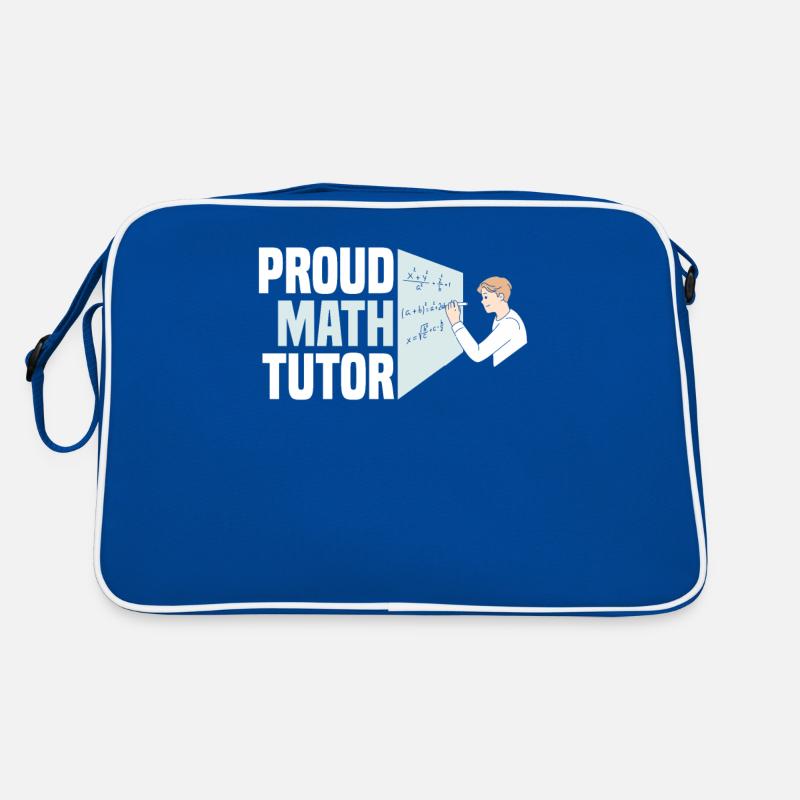 Professeur de mathématiques Professeur de mathématiques Drôle Sac Retro