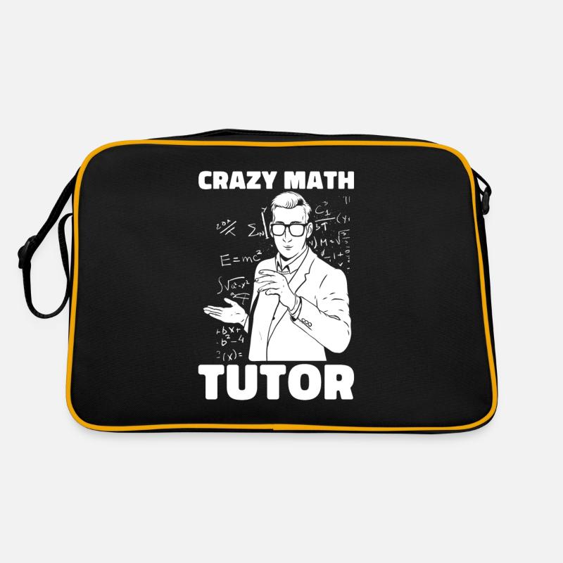 Professeur de maths Professeur de maths Fou Sac Retro