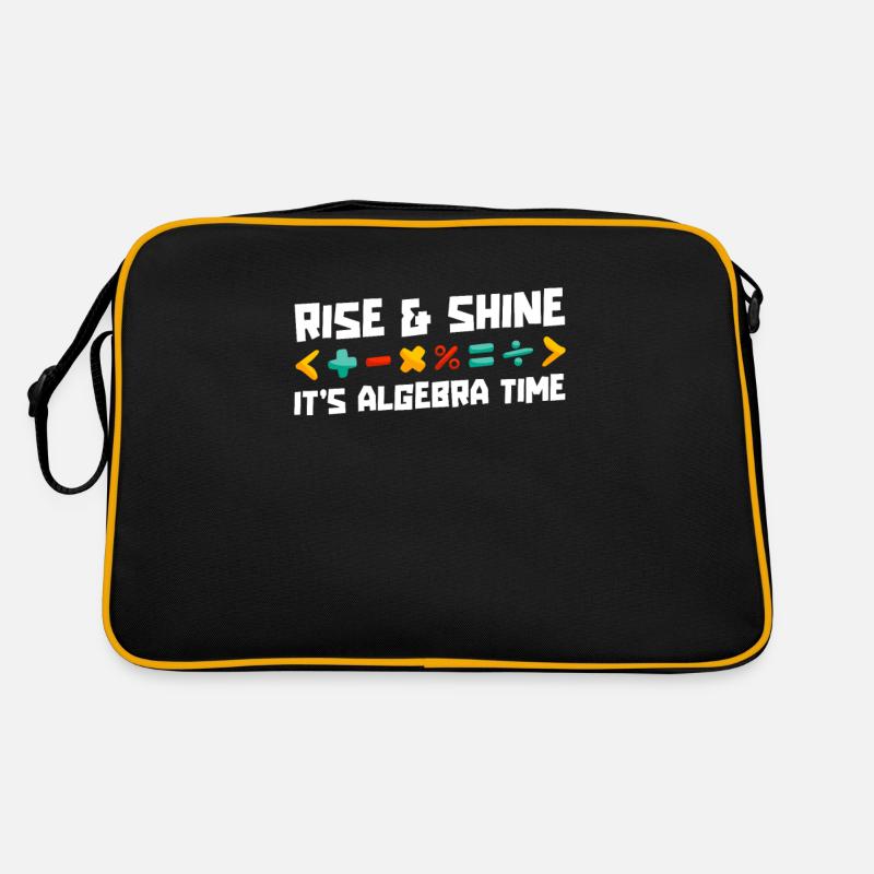 Math Teacher Math Teacher Algebra Retro Bag