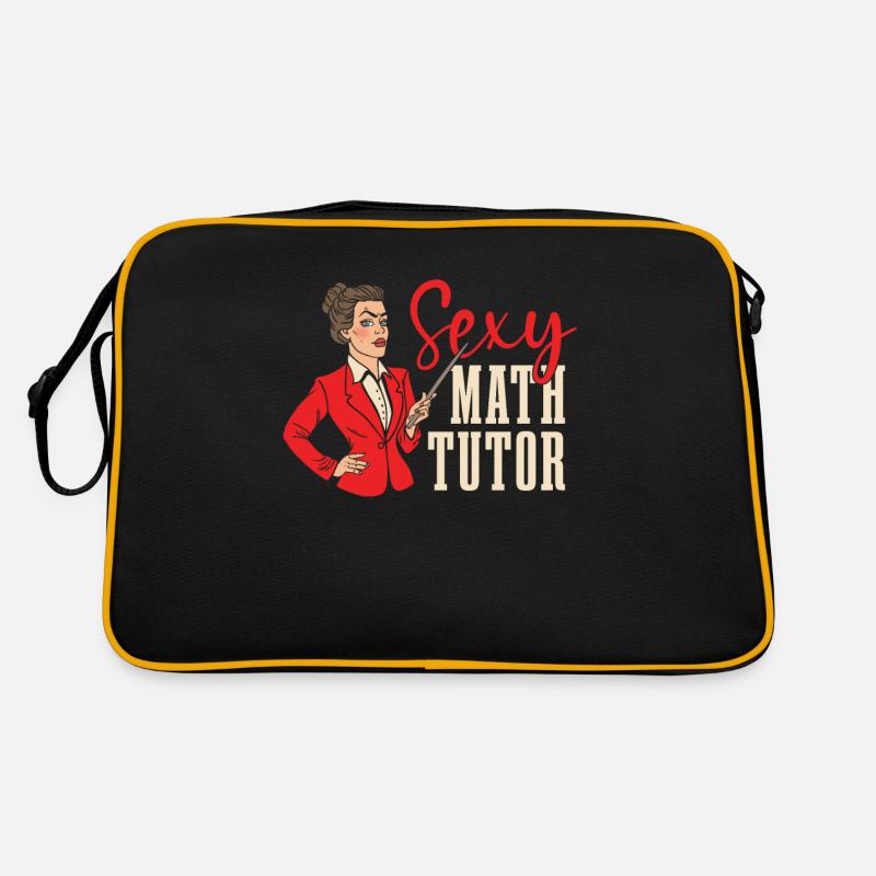 Professeur de maths Professeur de maths sexy Sac Retro