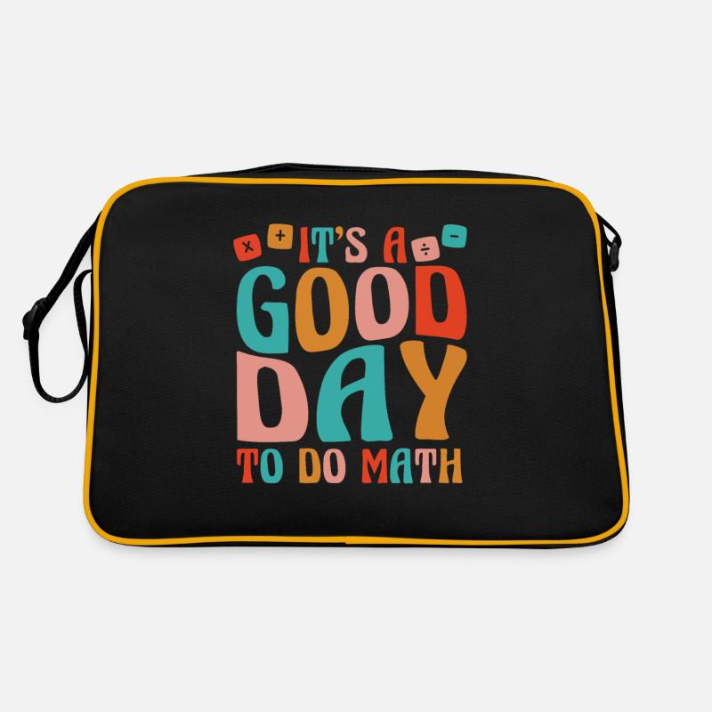 Math Teacher Math Teacher Math Tutor Retro Bag